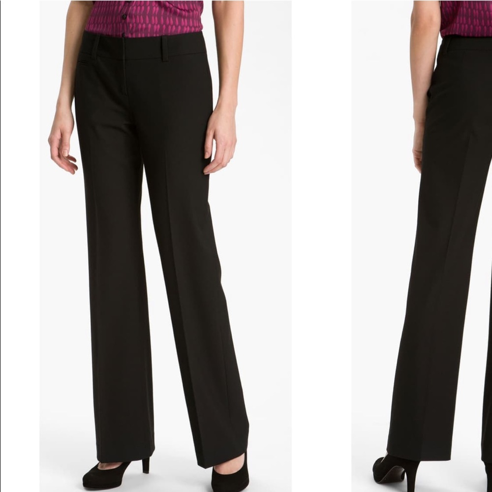 Halogen Taylor fit black work pants